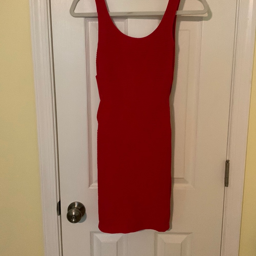 Red dress